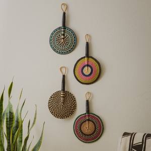 Ventilador de algas de mano decorativo, decoración de interior montada en la pared, sala de estar modernas para decoraciones, OEM aceptado - Product Image 6