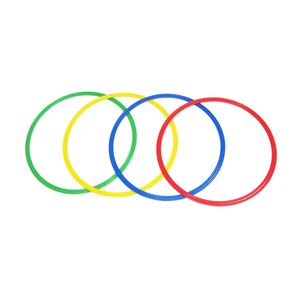 Sport Flat Ring Equipment Diameter 49cm Agility Ring Lose <b>Weight</b> <b>Hoop</b> - Product Image 1