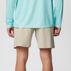 Servicio OEM para Compradores al por Mayor, Pantalones Cortos Casuales para Hombre de Color Sólido con Diseño de Logotipo Personalizado, Corte Regular, Precio al por Mayor con Cierre de Botón - Product Image 5