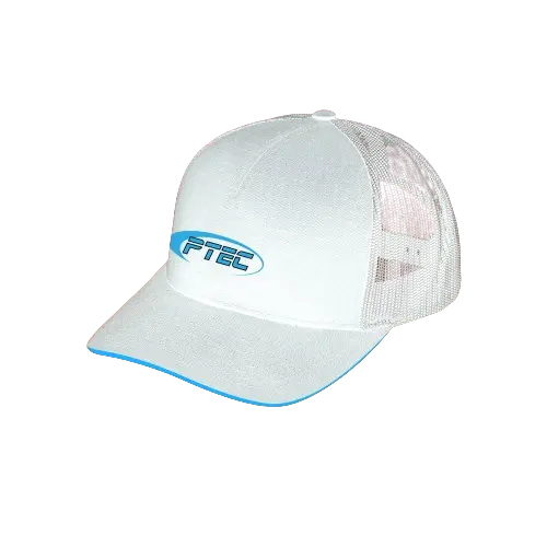 Cappelli con logo ricamato di buona qualità Sport all'aperto regolabile in rete traspirante bicolore maglia berretto da Baseball per gli uomini e le donne