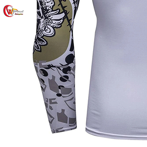 Precio de fábrica Venta caliente Producto personalizado Rash Guard Superventas Último diseño Rash Guard para hombres - Product Image 6