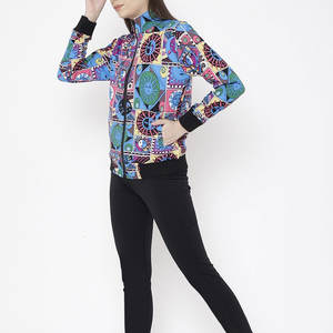 Survêtement de course à la mode de dernière qualité pour femmes/Vêtements décontractés Taille adulte 2 pièces Ensemble de survêtements à fermeture éclair pour femmes - Product Image 3