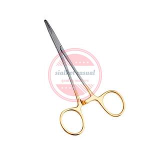 Portaagujas TC Instrumentos quirúrgicos de acero inoxidable Portaagujas con logotipo personalizado - Product Image 3