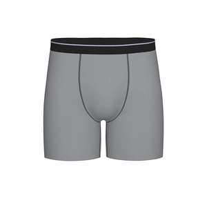 Sous-vêtements classiques confortables pour jeunes hommes, respirants, avec logo personnalisé, caleçons boxer, séchage rapide, sexy, tendance, nouvelle sortie - Product Image 1