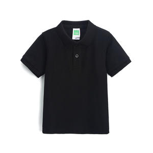 Chico Polo camiseta de alta calidad 10 colores 200gsm 65% algodón liso verano transpirable personalizado OEM niños Polo camiseta para hombres - Product Image 6