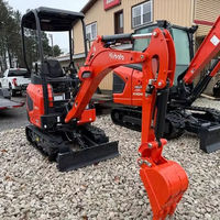 Miniexcavadora Kubota U17-5, Construida para Durar, con 1 Año de Garantía, Motor de Bajo Consumo, Bajo Costo de Mantenimiento, para Construcción y Agricultura