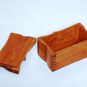 Boîte décorative en bois Boîte artisanale de rangement et boîte à bijoux en bois Cadeaux et artisanat Boîtes en bois Panneaux muraux - Product Image 4