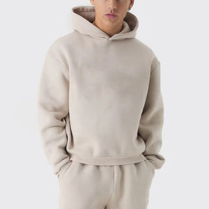 Nueva Sudadera con Capucha Extra Grande para Hombre, Invierno 2025, 100% Algodón, 400GSM, con Logotipo Personalizado Impreso en DTF, Ecológica - Product Image 5