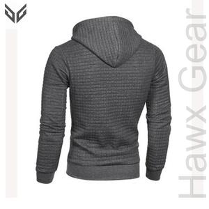 Pull à capuche pour hommes de haute qualité coupe ajustée Logo personnalisé couleur unie fabriqué en tissu polaire du Pakistan technique lavée col à capuche - Product Image 4