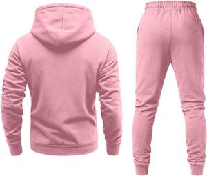 Conjunto Deportivo de 2 Piezas para Mujer, Sudadera con Capucha y Pantalones Deportivos Estampados, Talla Grande, Ropa Deportiva de Invierno Transpirable, Unisex - Product Image 3