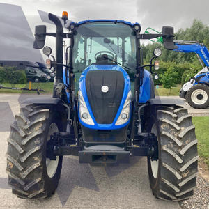 Tractor de rueda compatible con cargador 4WD de alta eficiencia serie T7 para cargas de trabajo agrícolas características marco bomba motor caja de cambios núcleo - Product Image 1