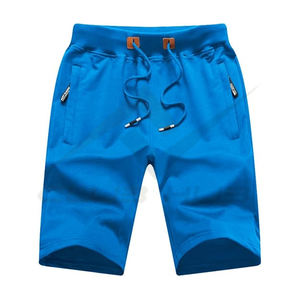 Prix bas Short athlétique 100% coton écologique pour hommes Poches Sports Jogging Street Style Plaid Pattern Slim Respirant - Product Image 1