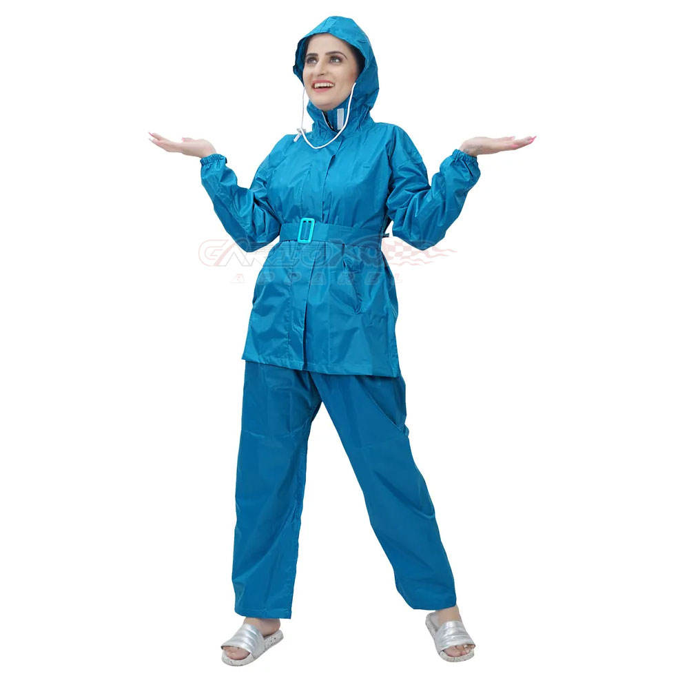 Women Rain Suits Customized GARIOX APPAREL Gear Jackets Pants