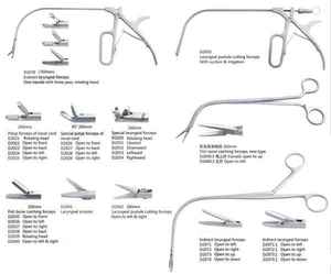 Fórceps de pesca laríngeos quirúrgicos de acero inoxidable de alta calidad profesional, base de fuente Manual, instrumentos quirúrgicos - Product Image 3