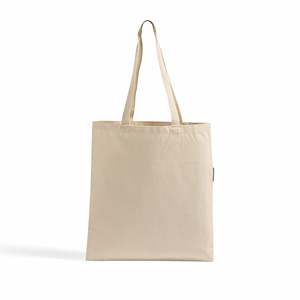 Organic Cotton Tote Bag 12oz <b>Medium</b> Classic Canvas Reusable Heat Transfer Printed Plain Screen Design for Gift - Product Image 1