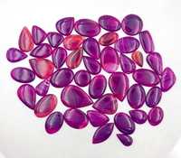 Vente en gros taille personnalisée en vrac cabochon en onyx rose belle pierre naturelle pour la fabrication de bijoux en gros onyx rose naturel