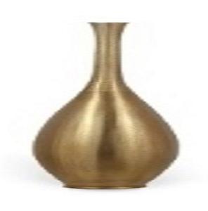 Florero de metal de color plateado Florero de metal de plata decorativo hecho a mano indio de alta demanda barato Floreros de metal de plata - Product Image 4