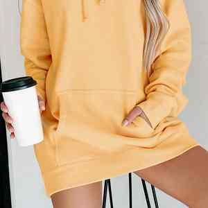 100% Material de algodón Drop Shoulder Sudadera con capucha de gran tamaño Ligero Quickdry Custom Made Logo Printing Streetwear Pullover Hoodie - Product Image 6