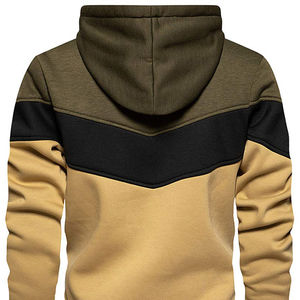 OEM hombres pulóver sudaderas con capucha suave francés Terry algodón personalizable diseño 100% algodón otoño temporada precio al por mayor - Product Image 4