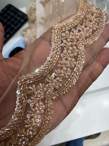 Cintas florales bordadas y con cuentas hechas a medida, ideal para suministros de cinta y adorno, tiendas para reventa - Product Image 5