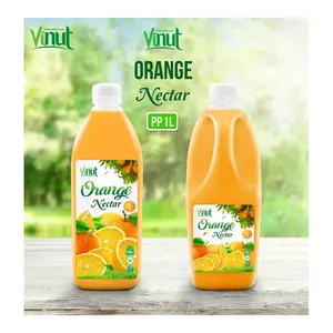 1L VINUT Arancione Bottiglia di Bere Succo di Frutta Nettare