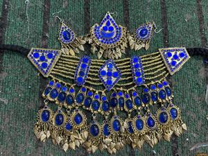 Vente chaude Style traditionnel Afghan nouveau ensemble de bijoux anciens à la main forme personnalisée colliers et boucles d'oreilles pour les mariages - Product Image 3