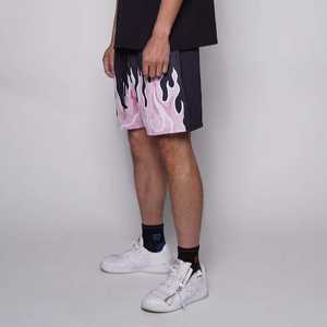 Shorts de course pour hommes, respirants, en maille, 100% polyester, taille élastique, shorts d'été avec poches, shorts de basket-ball, shorts à double maille - Product Image 5