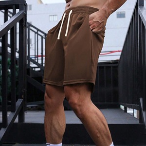 Ropa informal de verano de calidad superior, pantalones cortos para hombre, pantalones cortos transpirables de algodón 100%, pantalones cortos de hip hop con estampado de logotipo para hombre - Product Image 3