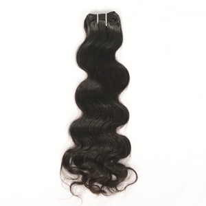 ผมต่อจากผมมนุษย์แบบเรียแท้100% จากอินเดียใต้ผ้าสองชั้นนุ่มสบาย - Product Image 1