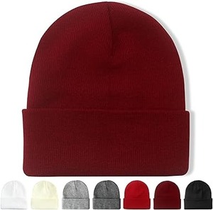 Gorro personalizable de punto Jacquard para promociones de playa al aire libre con logotipo y comodidad cálida - Product Image 4