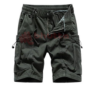 Nuevo estilo de tela transpirable para hombre hecha a medida con logotipo personalizado Color al por mayor transpirable y Oem Cargo Shorts para hombre - Product Image 3