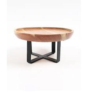 Support à gâteau en bois naturel pour événements rustiques, offrant un style organique charmant et un solide support pour les gâteaux lourds - Product Image 5