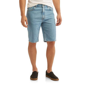 Shorts de sport personnalisés de haute qualité pour hommes, pantalons de randonnée décontractés en coton de grande taille, pantalons courts de plage à motif solide, vente en gros - Product Image 5