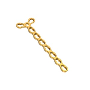 Placa de adaptación en Y de bloqueo de seguridad de titanio de grado médico de 2mm para instrumentos quirúrgicos ortopédicos Manual diseñado para profesionales - Product Image 1
