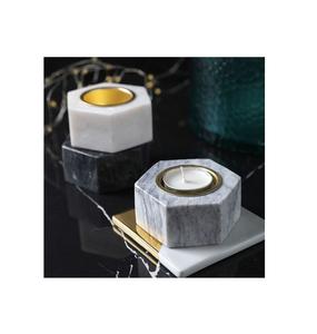 Portavelas de mármol de forma y tamaño personalizados de calidad creativa portavelas de diseño moderno a un precio atractivo - Product Image 1