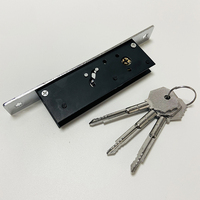 Serrure à crochet de petite taille pour porte coulissante, en acier de qualité supérieure, pour applications industrielles électriques, IP66, Dirui