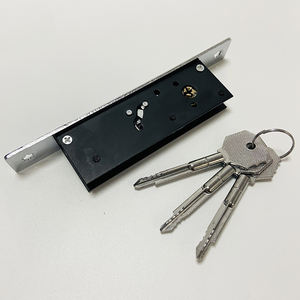 Serrure de porte en acier de qualité supérieure pour applications industrielles, petite serrure à mortaise, corps de serrure à crochet pour porte coulissante, niveau IP66, Dirui - Product Image 5