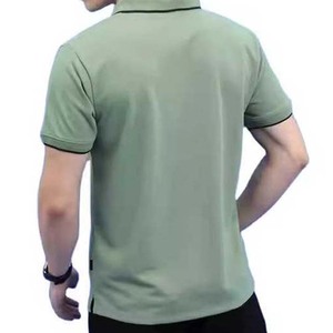 Camisas de Golf Deportivas de Manga Corta para Hombre, Talla Grande, Transpirables, de Poliéster/Algodón, con Cierre, Ajustadas, Holgadas - Product Image 2