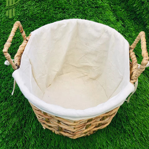 Wholesale Handicraft Handmade <b>Picnic</b> Water Hyacinth <b>Basket</b> Storage ECO Friendly From Vietnam Best Supplier - Product Image 2
