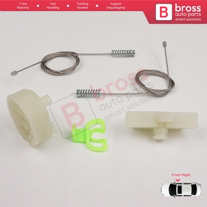 Kit de réparation de lève-vitre avant droit BWR5314 pour Punto Grande Evo MK3 199 2005-2024 3/5 portes 51723315 - Product Image 5