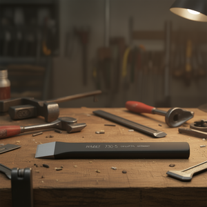 Cincel plano Hazet con mango ovalado aplanado para cinceles y punzones - Product Image 3