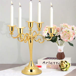 Hot Sale Unique Design Brass <b>Gold</b> <b>Candelabra</b> for Home Decoration Modern Style for Christmas-Available in Wholesale - Product Image 6