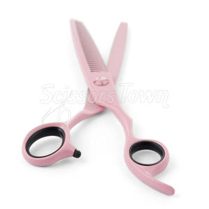 Ciseaux à effiler à usage de salon avec des lames de coupe tranchantes avec logo personnalisé et des performances de texturation - Product Image 4