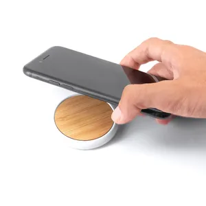 Base di Ricarica Wireless Personalizzata Kristo, Gadget Promozionale USB - Product Image 3