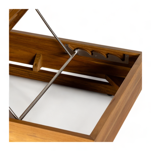 Meubles en bois de teck récupéré Coussin de chaises longues d'extérieur personnalisé du fabricant Lit de soleil double pour piscine d'hôtel ou utilisation de jardin - Product Image 5