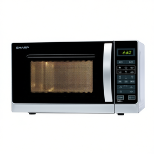 Horno Microondas Plateado de 20L y 800W R 642INW con Función de Grill, Ideal para Propietarios de Hogares y Entusiastas de Electrodomésticos de Cocina - Product Image 3