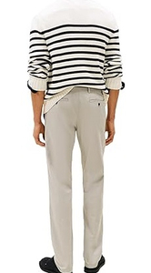 กางเกงชิโน่ทรงสลิมฟิตสำหรับผู้ชาย ผ้าสเตรช ใส่สบาย ดูดี มีสไตล์ ทรงตรง เอวสูง ผลิตจากผ้าแคนวาส - Product Image 2