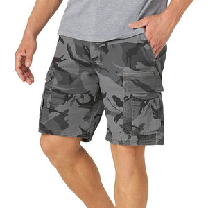Short cargo décontracté pour homme Pantalon court multi-poches imperméable amélioré pour la chasse en plein air la pêche Short cargo - Product Image 1