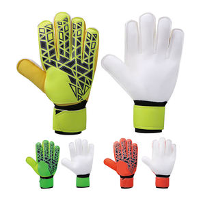 Meilleure vente Logo personnalisé Marque privée Gants de gardien de but de football Coupe négative en cuir - Product Image 1