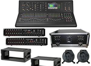 Console de mixage numérique Midass M32R + Boîtier de scène DL32 + Bobine de câble réseau Cat5 de 150 pieds - Product Image 5